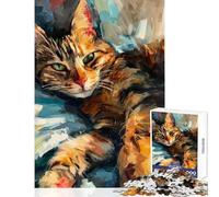 Puzzle de 1000 pièces pour Adolescents « Murmures de rêves » (Pattes poilues) Jeu de Construction Cadeau d'anniversaire Casse-tête idéal pour décorer Un Bureau Dimensions 50x75cm