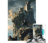 Puzzle de 1000 pièces pour Adolescents Murmures des royaumes en ruine Un Jeu addictif pour cultiver la Patience Un Casse-tête Une décoration Parfaite Un Cadeau Amusant (Taille 38x26cm)