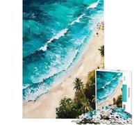 Puzzle de 1000 pièces pour Adolescents « Murmures des Vagues » Jeu Amusant décoration intérieure activités ludiques à la Maison (Taille 50x75cm)