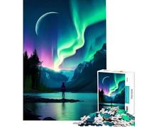 Puzzle de 1000 pièces pour Adolescents Murmures du Nord Jeu de détente éducatif défi Cadeau d'anniversaire Analyse et logique (38x26m)