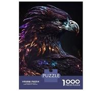 Puzzle De 1000 Pièces pour Adolescents Mystic Eagle Puzzle Adulte Jeu Manuel Améliore La Mémoire Difficile Et Stimulant 52x38cm/1000pcs