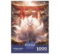 Puzzle De 1000 Pièces pour Adolescents Mystic Kitsune Gateway Puzzle Adulte Casse-tête Jeu D'analyse Et De Logique Cadeau d'anniversaire, Cadeaux, 52x38cm/1000pcs