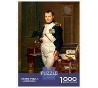 Puzzle De 1000 Pièces pour Adolescents Napoleon in His Study Puzzle Anti-Stress, Amusant Et Original, Cadeau Unique pour Un Anniversaire Ou Noël 70x50cm/1000pcs