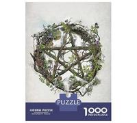 Puzzle De 1000 Pièces pour Adolescents Naturally Wiccan Puzzle Adulte Jeu Manuel D'assemblage De Motifs Idéal comme Cadeau 70x50cm/1000pcs