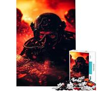 Puzzle de 1000 pièces pour Adolescents Navy Seal en Action Jeu éducatif Amusant et Stimulant pour Les Anniversaires Anti-Stress (38x26cm)