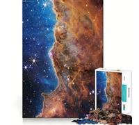 Puzzle de 1000 pièces pour Adolescents,nébuleuse de la Carène,NASA James,découpe Fine,Art,entraînement à la Concentration,Jeu Amusant et Calme,Cadeau de Noël (38x52cm)