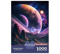 Puzzle De 1000 Pièces pour Adolescents New Nature Planet Cosmos Puzzle, Jouet, Décoration Murale, Défi Difficile, Cadeau pour Les Amis Et La Famille 70x50cm/1000pcs