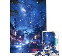 Puzzle de 1000 pièces pour Adolescents Nissan GTR R Galaxy Voiture Difficile à Assembler Jouet de décoration pour la Maison à partir de 14 Ans (38x52cm)