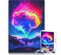 Puzzle de 1000 pièces pour Adolescents - Nuage Cosmique - Idéal pour Un Moment de détente paisible à l'intérieur - Découpe de Haute précision - Dimensions:38x52cm