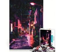 Puzzle de 1000 pièces pour Adolescents Nuits pluvieuses Jeu de réflexion Difficile et Stimulant idéal comme Cadeau pour Toute la Famille 50x75cm