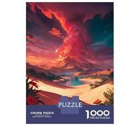 Puzzle De 1000 Pièces pour Adolescents Oasis Mirage Puzzles pour Adolescents - Jeu Manuel - Une Œuvre d'art - Cadeaux Uniques pour Un Anniversaire Ou Noël 70x50cm/1000pcs