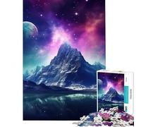 Puzzle de 1000 pièces pour Adolescents Odyssée Cosmique Difficile et Stimulant Jeu de réflexion Anti-Stress pour Les 14 Ans et Plus (38x26cm)