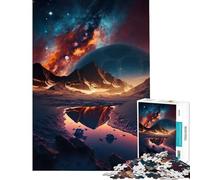 Puzzle de 1000 pièces pour Adolescents Odyssée Galactique Jeu de détente Jouet intellectuel Cadeau pour Femmes et Hommes Une œuvre d'art (Taille 38x26cm)