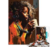 Puzzle de 1000 pièces pour Adolescents on Adore Le café pour Un Anniversaire Noël ou pour s'amuser en Famille Jeu Impossible pour Les 14 Ans et Plus 50x75cm