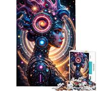 Puzzle de 1000 pièces pour Adolescents Oracle céleste Puzzle pour Adultes Jeux relaxants décoration Parfaite Cadeaux Uniques pour Anniversaire et Noël (Taille 50x75cm)