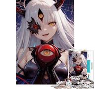 Puzzle de 1000 pièces pour Adolescents Oracle démoniaque avec orbe oculaire Défi éducatif Jeu de Construction pour Les 14 Ans et Plus (50x75cm)