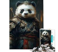 Puzzle de 1000 pièces pour Adolescents Panda Monarque de la Nature Puzzle de 1000 pièces à Monter soi-même Niveau de difficulté élevé pour Noël ou Un Anniversaire (38x52cm)