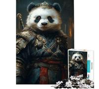 Puzzle de 1000 pièces pour Adolescents Panda Monarque de la Nature Puzzle de 1000 pièces à Monter soi-même Jeu Difficile Cadeau de Noël ou d'anniversaire (75x50cm)