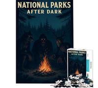 Puzzle de 1000 pièces pour Adolescents Parcs nationaux Nocturnes Jeu éducatif et intellectuel pour Un Anniversaire (75x50cm)