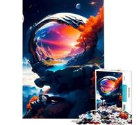 Puzzle de 1000 pièces pour Adolescents Paysage astronomique Jeu éducatif et intellectuel pour Un Anniversaire (Dimensions 75x50cm)