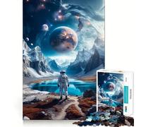 Puzzle de 1000 pièces pour Adolescents,Paysage céleste,Assemblage sans Couture,Jeu de Concentration mentale,Temps de détente,Cadeau de Noël (38x26cm)