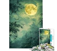 Puzzle de 1000 pièces pour Adolescents Paysage Lunaire défi éducatif Jeu Amusant et Stimulant adapté aux Personnes de 14 Ans et Plus (38x26cm)