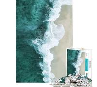 Puzzle de 1000 pièces pour Adolescents Paysage Marin aérien idéal pour Un Anniversaire ou Noël Jeu éducatif Amusant et Humoristique pour Les 14 Ans et Plus Dimensions : 50x75cm
