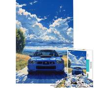 Puzzle de 1000 pièces pour Adolescents Paysage Subaru WRX défi éducatif décoration intérieure Jeu éducatif pour Les 14 Ans et Plus (50x75cm)