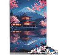 Puzzle de 1000 pièces pour Adolescents - Paysages épiques - Puzzles en Papier pour Adultes - Jeu de décompression - 38 x 26 cm / 1000 pièces