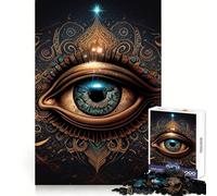 Puzzle de 1000 pièces pour Adolescents Perception du troisième œil stimule la mémoire, se détend et Offre Un Cadeau Exceptionnel 38x52cm