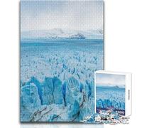 Puzzle de 1000 pièces pour Adolescents Perito Moreno Glacier, Jeu éducatif Impossible, Cadeau d'anniversaire (Taille 50x75cm)
