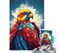 Puzzle de 1000 pièces pour Adolescents Perroquet Super-héros idéal pour Un Anniversaire ou Noël Décoration Parfaite Jeu Impossible à partir de 14 Ans (38x52cm)