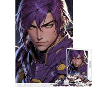 Puzzle de 1000 pièces pour Adolescents, Personnage d'anime Masculin, Jouet Anti-Stress, Cadeau d'anniversaire, Jeu éducatif pour stimuler Le Cerveau (Taille 50x75cm)