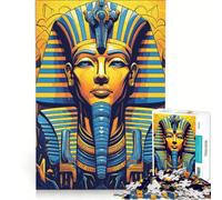 Puzzle de 1000 pièces pour Adolescents Pharaon Ramsès II Jeu de Construction défi à relever Cadeau d'anniversaire Cadeau de Voyage 50x75cm