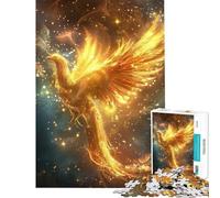 Puzzle de 1000 pièces pour Adolescents Phénix créature légendaire Aide à stimuler Le Cerveau Jeu d'assemblage décoration Murale pour Les 14 Ans et Plus 38x26cm