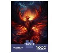Puzzle De 1000 Pièces pour Adolescents Phoenix Rising Art Print-1 Puzzles pour Adultes - Défi Difficile - Activités Amusantes À La Maison pour Les Jeux 70x50cm/1000pcs