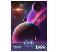 Puzzle De 1000 Pièces pour Adolescents Planet Proxima Centauri B Puzzle pour Adultes Jouet Décoration Murale Cadeaux pour Femmes Interaction Parent-Enfant 38x26cm/1000pcs