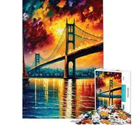 Puzzle de 1000 pièces pour Adolescents Pont du Bosphore Istanbul Jeu éducatif Amusant et Stimulant pour Les Anniversaires et pour se détendre (Taille 50x75cm)