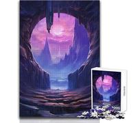 Puzzle de 1000 pièces pour Adolescents - Portail vers Un Autre Monde - Jeu éducatif Familial - Décoration Murale idéale - Dimensions:38x26cm