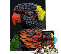 Puzzle de 1000 pièces pour Adolescents Portrait de Perroquet Jeu de Puzzle Relaxant pour Adolescents Course de Vitesse Manuelle Idéal pour Un Anniversaire ou Noël (Dimensions 38x26cm)