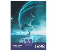 Puzzle De 1000 Pièces pour Adolescents Portrait Mystic Tiger Puzzle pour Adultes Jeu Manuel Décoration Murale Cadeaux pour Amis Et Famille 52x38cm/1000pcs