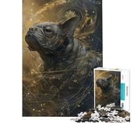 Puzzle de 1000 pièces pour Adolescents Poster d'astrologie Puzzle pour Adultes Jeu Manuel décoration intérieure Interaction Parent-Enfant (Taille 50x75cm)
