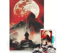 Puzzle de 1000 pièces pour Adolescents, Poster de Ninjas Japonais, Jouet Anti-Stress, pour s'amuser en Famille, Cadeau Original d'anniversaire ou de Noël 50x75cm