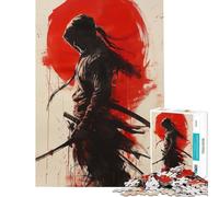 Puzzle de 1000 pièces pour Adolescents Poster Shinobi ou Ninja décoration Parfaite pour Un Anniversaire ou Noël Jeu Impossible à partir de 14 Ans (38x26cm)