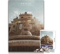 Puzzle de 1000 pièces pour Adolescents - Prague - Un Jeu Unique et Amusant, Un Cadeau d'anniversaire Original et Plein d'humour - Dimensions 50x75cm