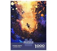 Puzzle De 1000 Pièces pour Adolescents Purple Storm Raven Puzzle pour Adultes Jeu Manuel Décoration Murale Cadeaux pour Amis Et Famille 70x50cm/1000pcs