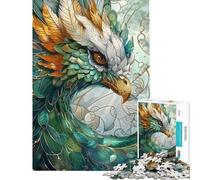 Puzzle de 1000 pièces pour Adolescents Puzzle Abstrait phénix kintsugi Puzzles pour Adultes Jeux relaxants améliore la mémoire Difficile et Stimulant (Taille 50x75cm)