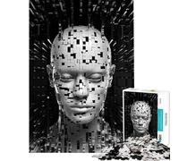 Puzzle de 1000 pièces pour Adolescents Puzzle Binaire Relevez Le défi et créez Une œuvre d'art Jeu Amusant Convient aux Personnes de 14 Ans et Plus (50x75cm)