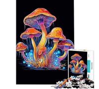 Puzzle de 1000 pièces pour Adolescents Puzzle Champignon Vintage pour Adultes Jeu Manuel Difficile Offre spéciale comme Cadeau pour Toute la Famille (Taille 38x26cm)