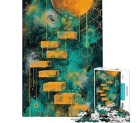 Puzzle de 1000 pièces pour Adolescents Puzzle Escalier Cosmique pour Adultes Jeu de réflexion Difficile pour Les Amis et la Famille (Taille 50x75cm)